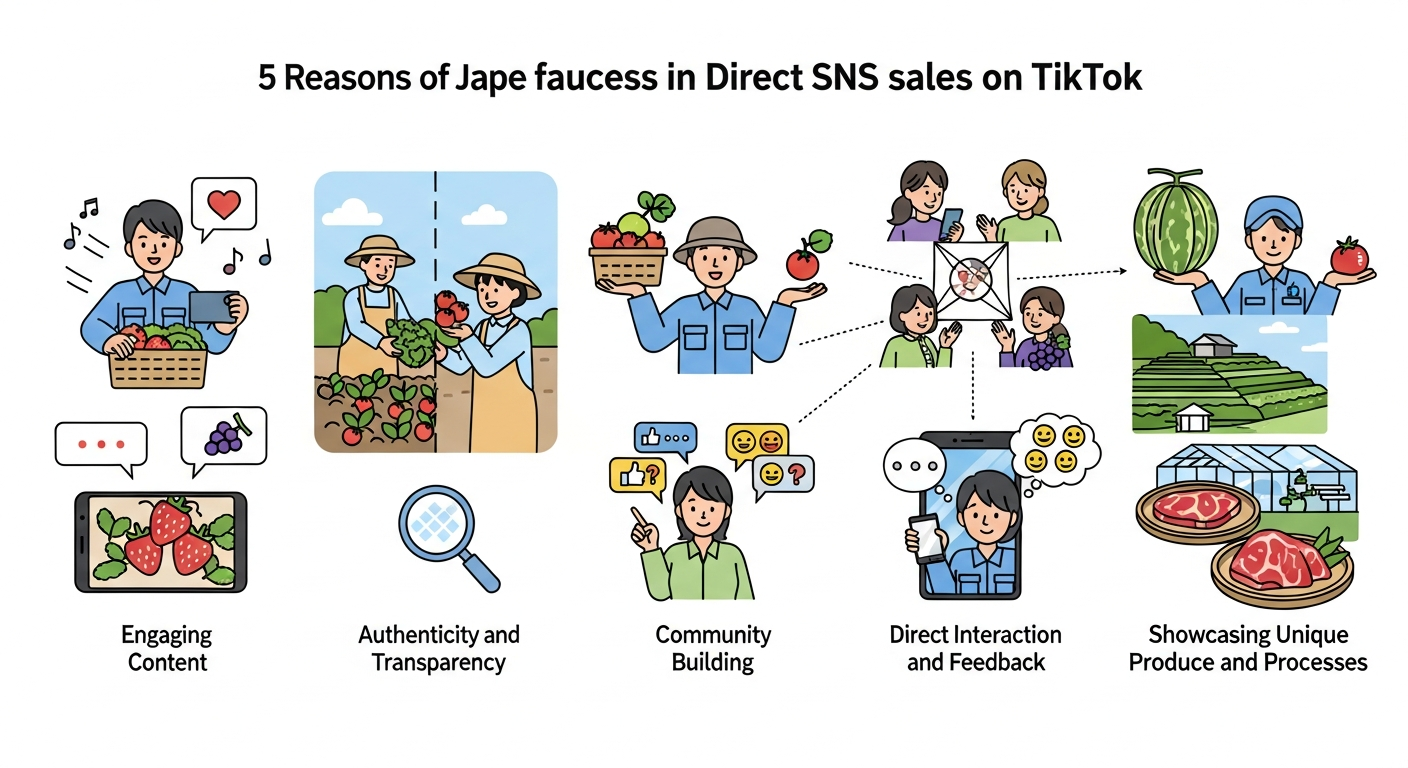 農家のSNS直販で稼げる5つの理由